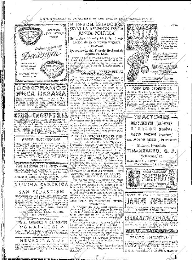 ABC MADRID 18-03-1953 página 20