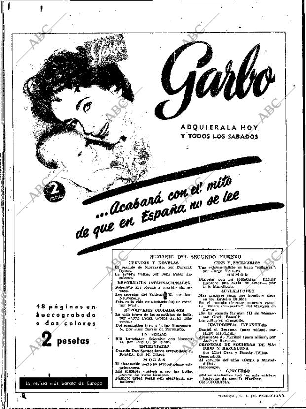 ABC MADRID 22-03-1953 página 16