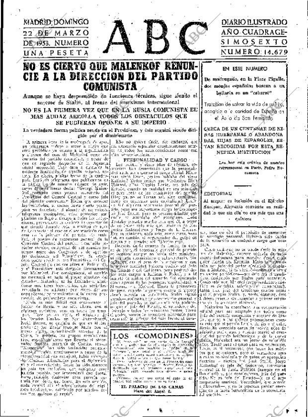 ABC MADRID 22-03-1953 página 31