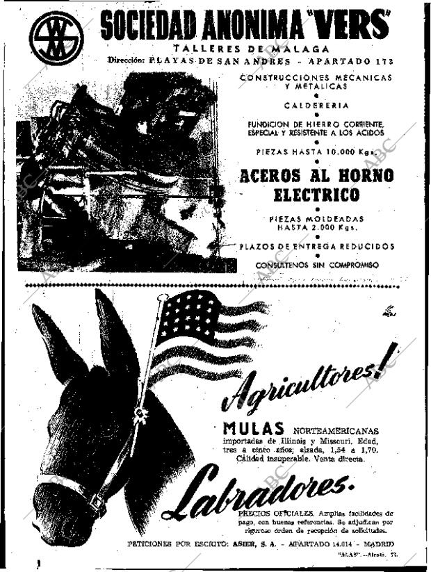 ABC SEVILLA 25-03-1953 página 2