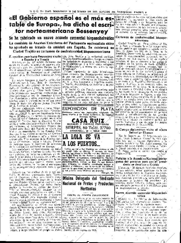 ABC SEVILLA 25-03-1953 página 9