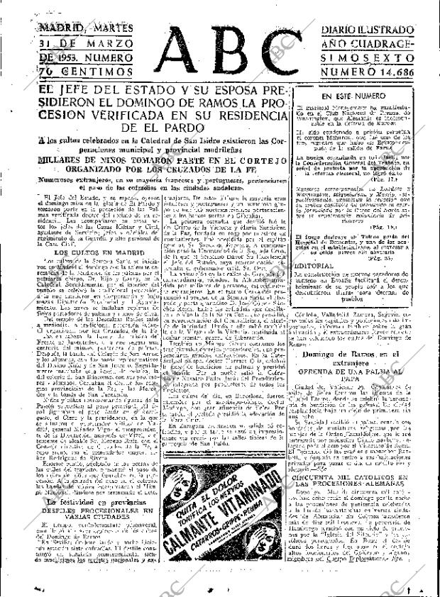 ABC MADRID 31-03-1953 página 15