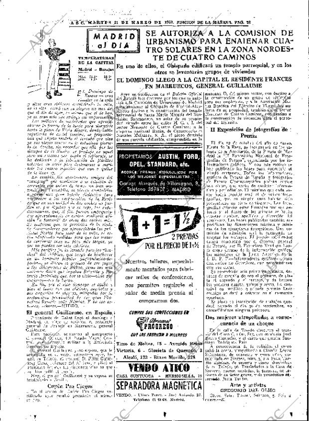 ABC MADRID 31-03-1953 página 23