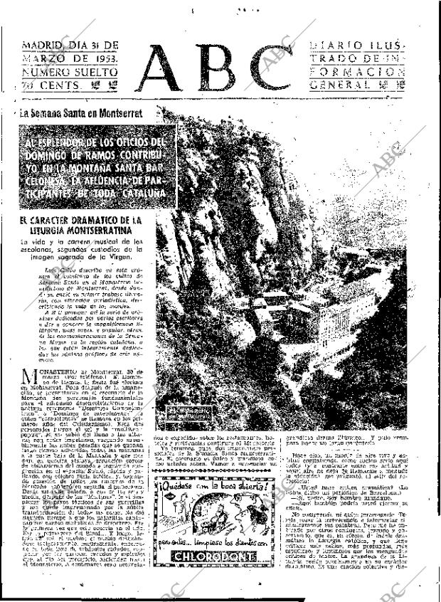ABC MADRID 31-03-1953 página 3