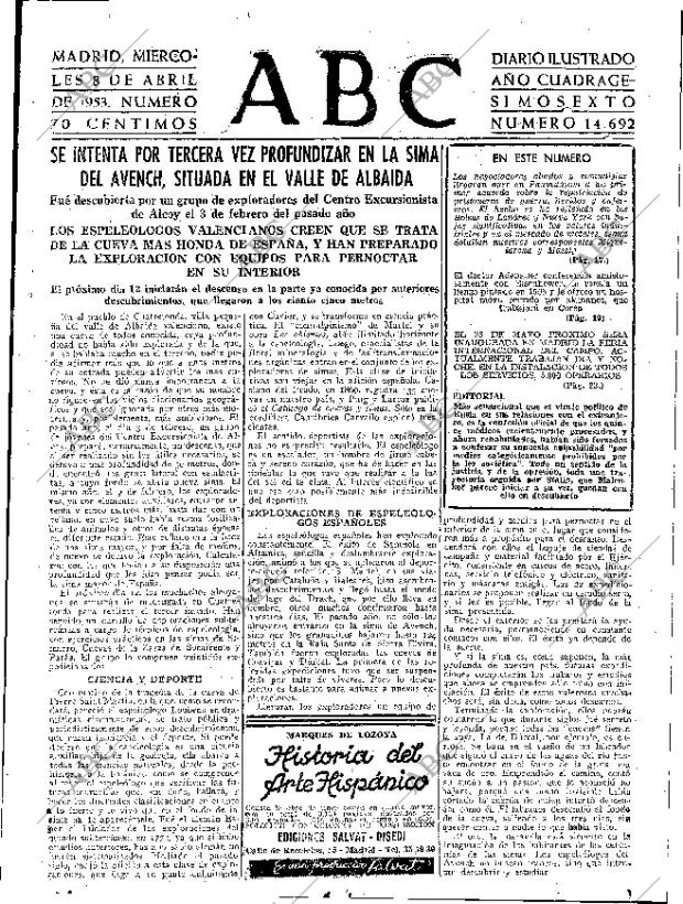 ABC MADRID 08-04-1953 página 15