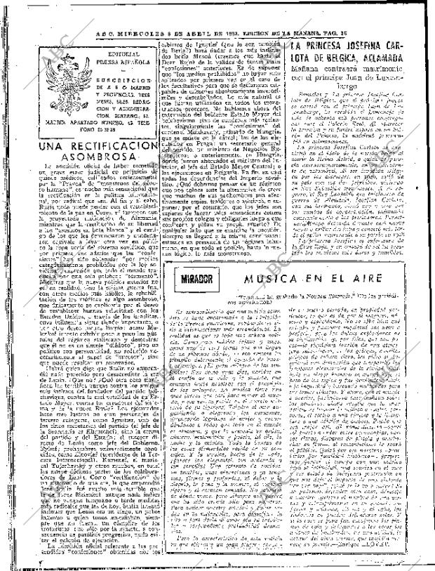 ABC MADRID 08-04-1953 página 16