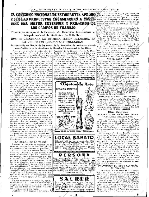 ABC MADRID 08-04-1953 página 25