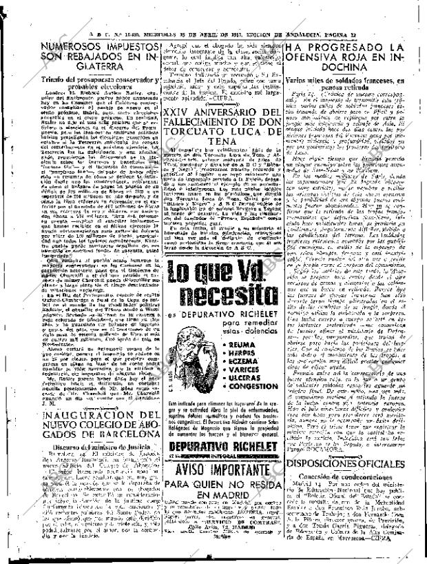 ABC SEVILLA 15-04-1953 página 11