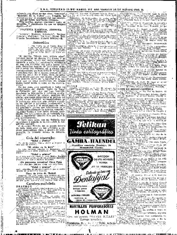 ABC MADRID 17-04-1953 página 32