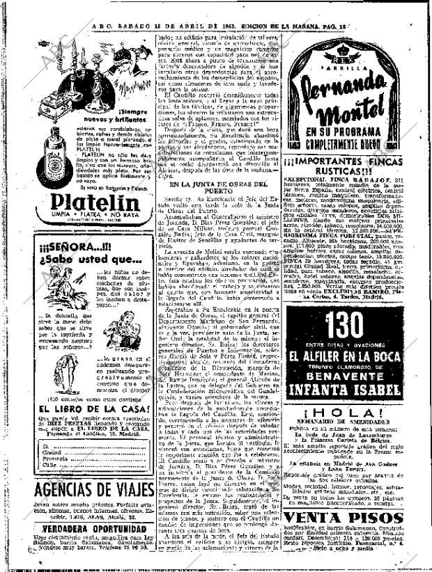 ABC MADRID 18-04-1953 página 18