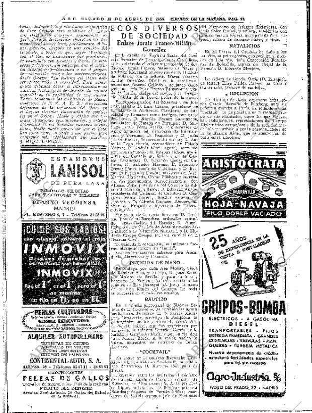 ABC MADRID 18-04-1953 página 24