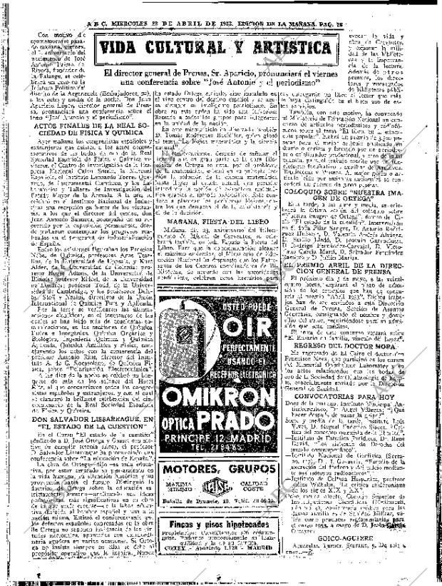 ABC MADRID 22-04-1953 página 26