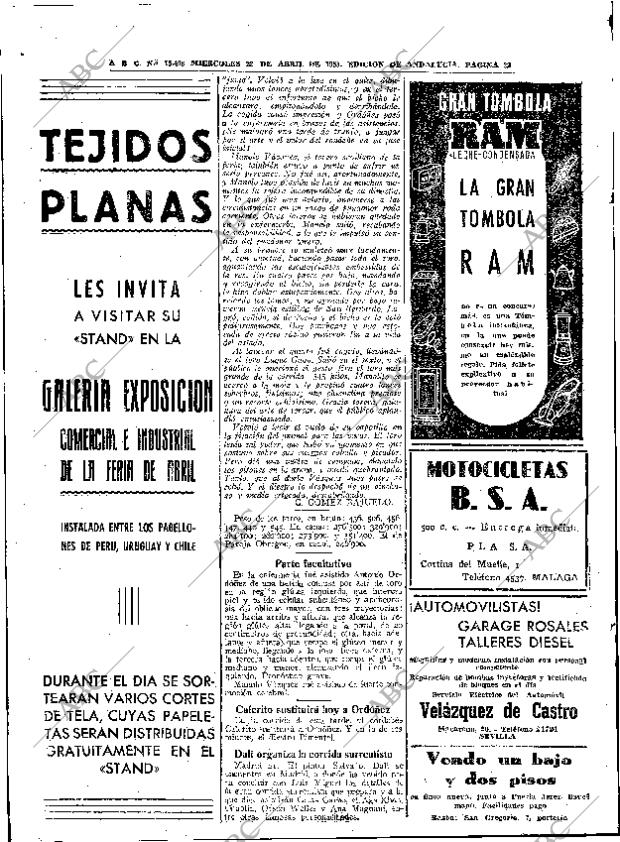 ABC SEVILLA 22-04-1953 página 30