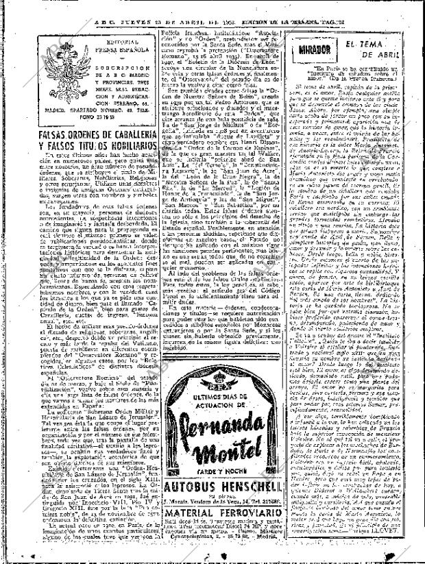 ABC MADRID 23-04-1953 página 24