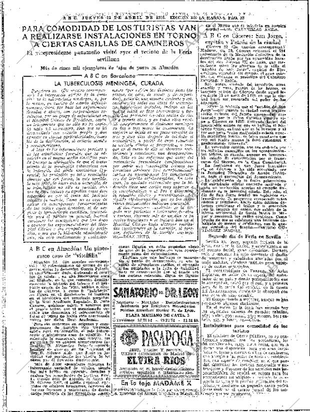 ABC MADRID 23-04-1953 página 32