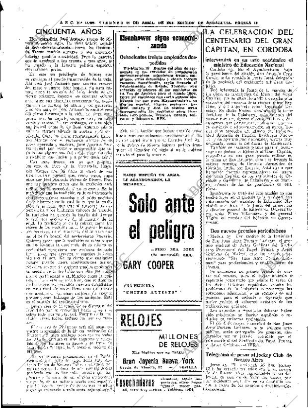 ABC SEVILLA 24-04-1953 página 19