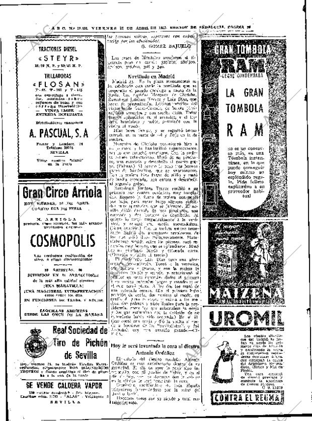 ABC SEVILLA 24-04-1953 página 30