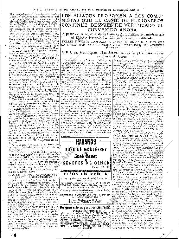 ABC MADRID 25-04-1953 página 19