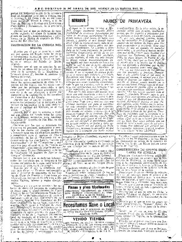 ABC MADRID 26-04-1953 página 32
