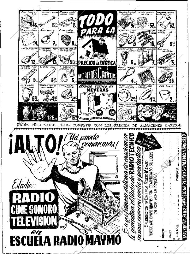 ABC MADRID 26-04-1953 página 4