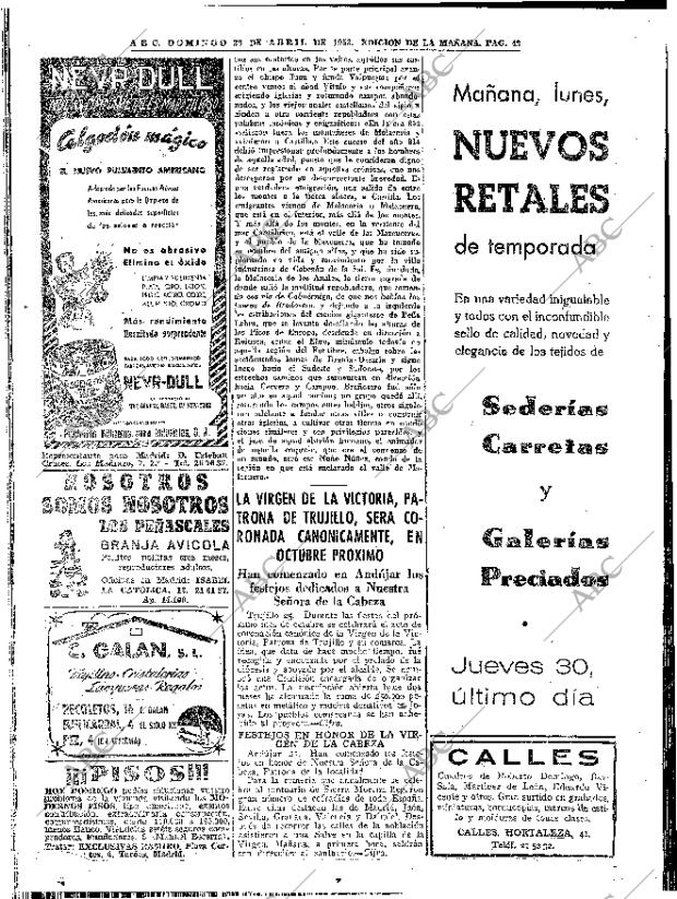 ABC MADRID 26-04-1953 página 42