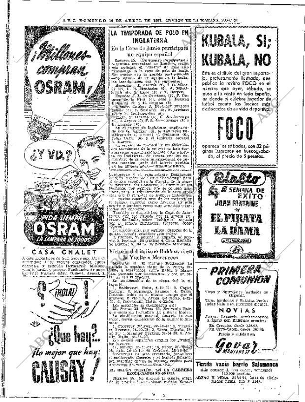 ABC MADRID 26-04-1953 página 50
