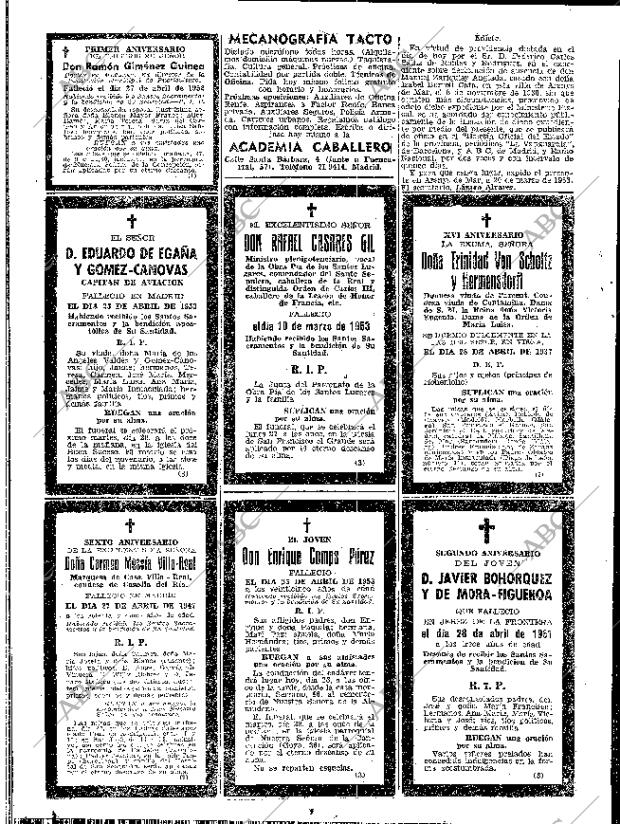 ABC MADRID 26-04-1953 página 62