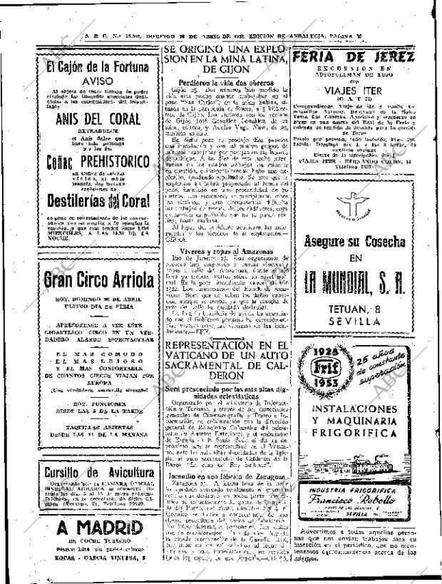 ABC SEVILLA 26-04-1953 página 36