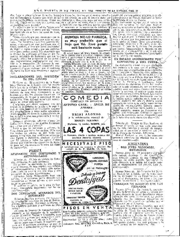 ABC MADRID 28-04-1953 página 28