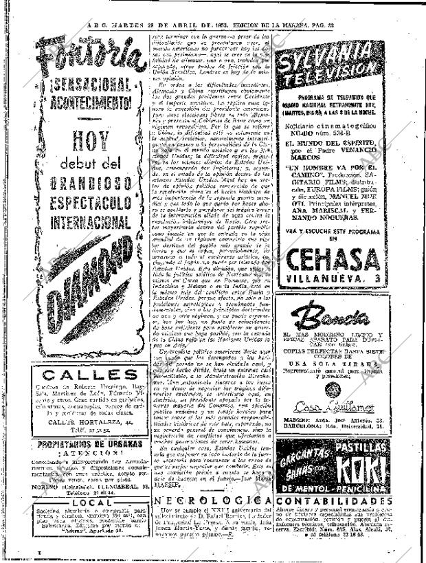 ABC MADRID 28-04-1953 página 30