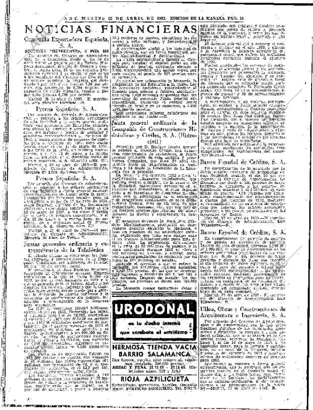 ABC MADRID 28-04-1953 página 42