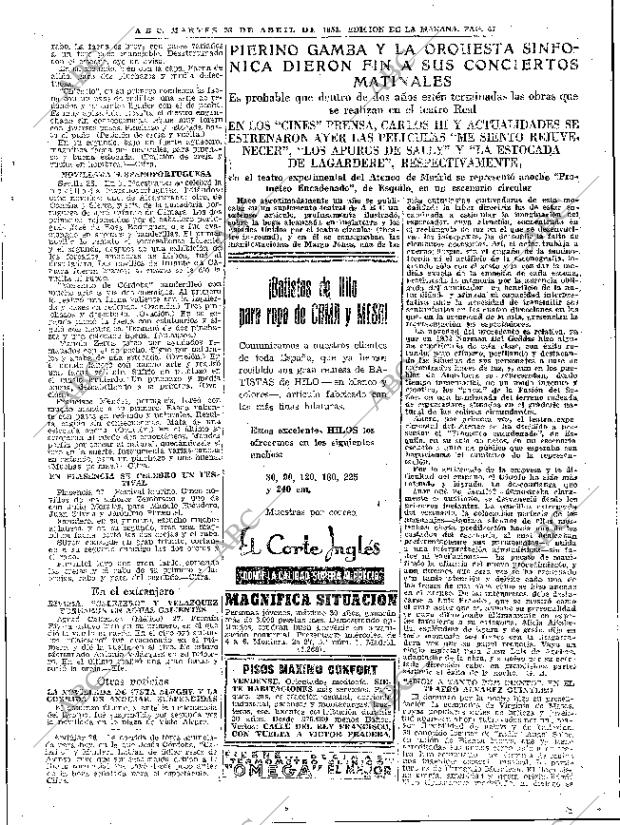 ABC MADRID 28-04-1953 página 45