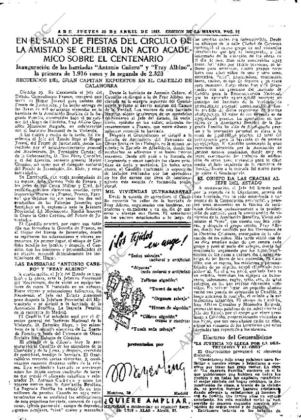 ABC MADRID 30-04-1953 página 21