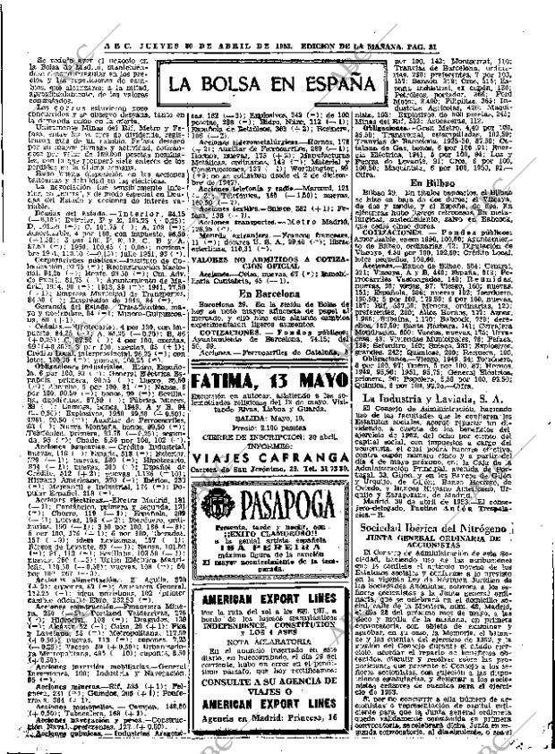 ABC MADRID 30-04-1953 página 31