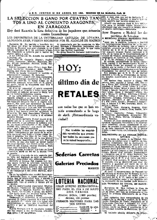 ABC MADRID 30-04-1953 página 33