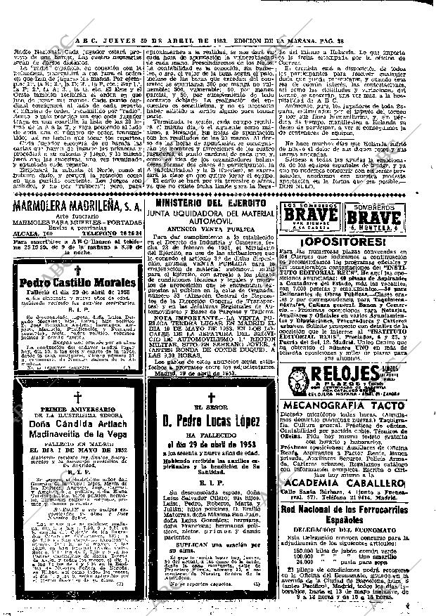 ABC MADRID 30-04-1953 página 38