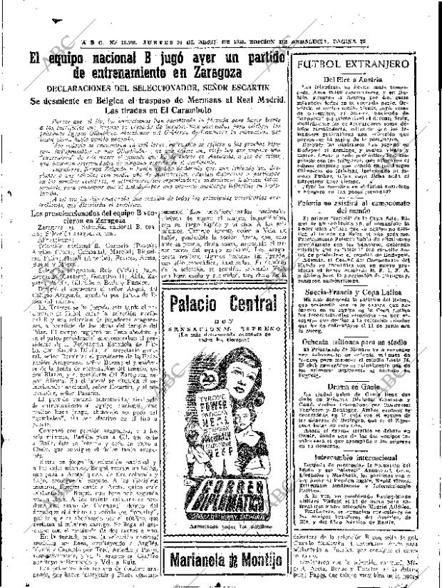 ABC SEVILLA 30-04-1953 página 23