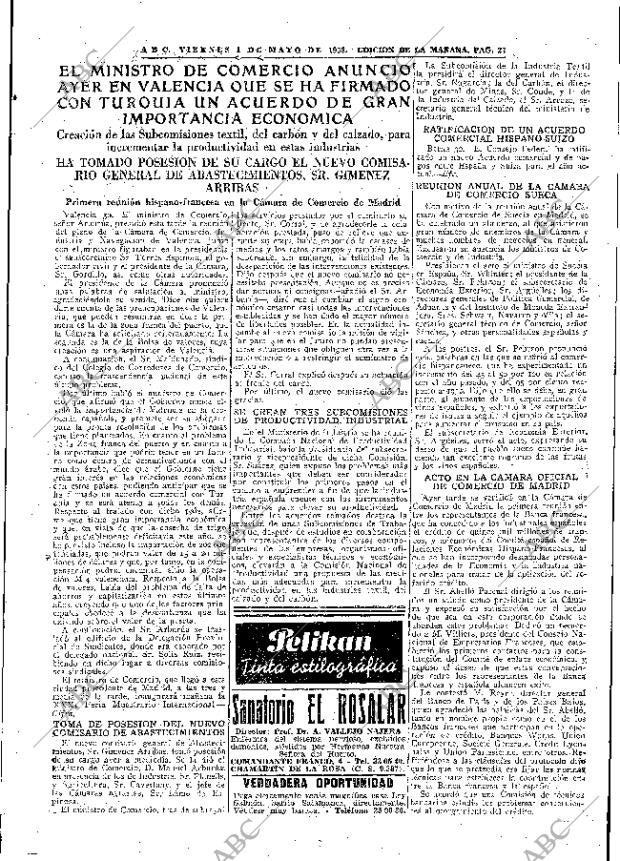 ABC MADRID 01-05-1953 página 27