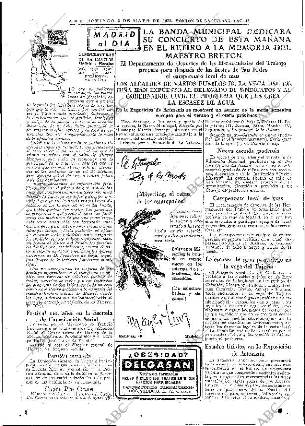 ABC MADRID 03-05-1953 página 45