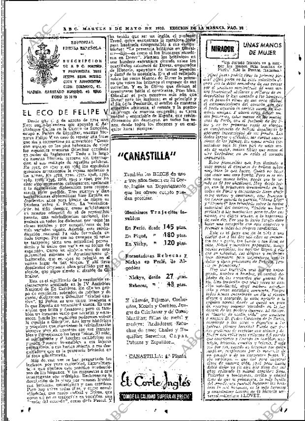 ABC MADRID 05-05-1953 página 16