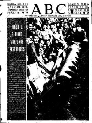 ABC SEVILLA 08-05-1953 página 1