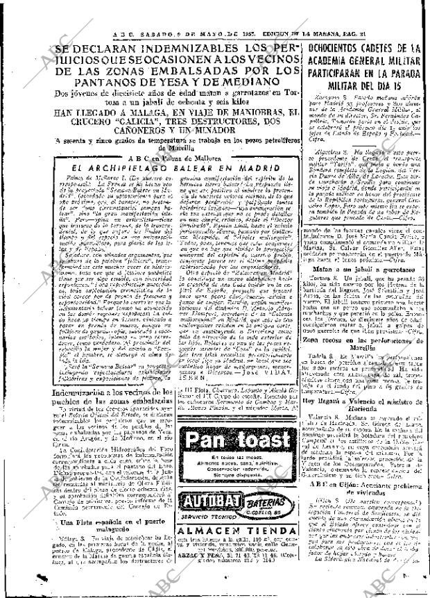 ABC MADRID 09-05-1953 página 21