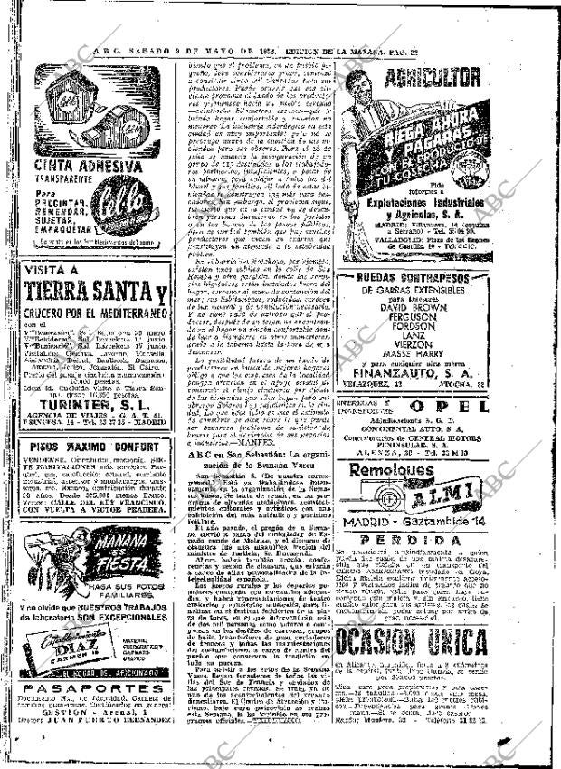 ABC MADRID 09-05-1953 página 22