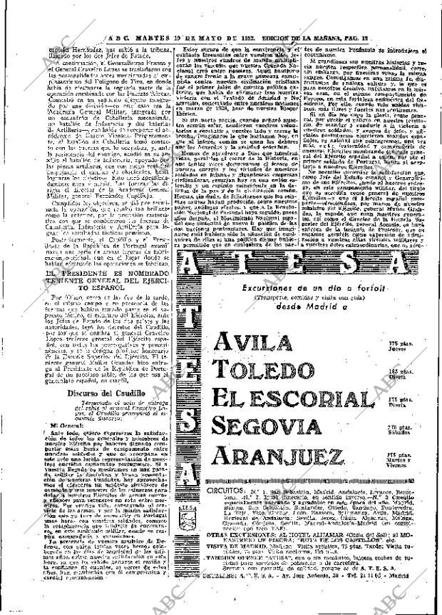 ABC MADRID 19-05-1953 página 19