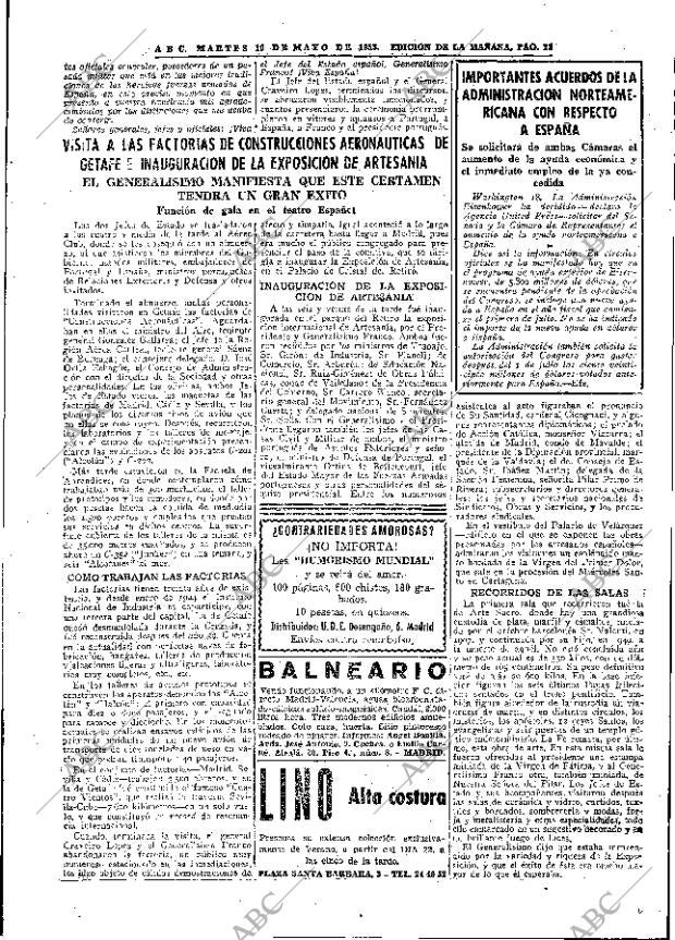 ABC MADRID 19-05-1953 página 21