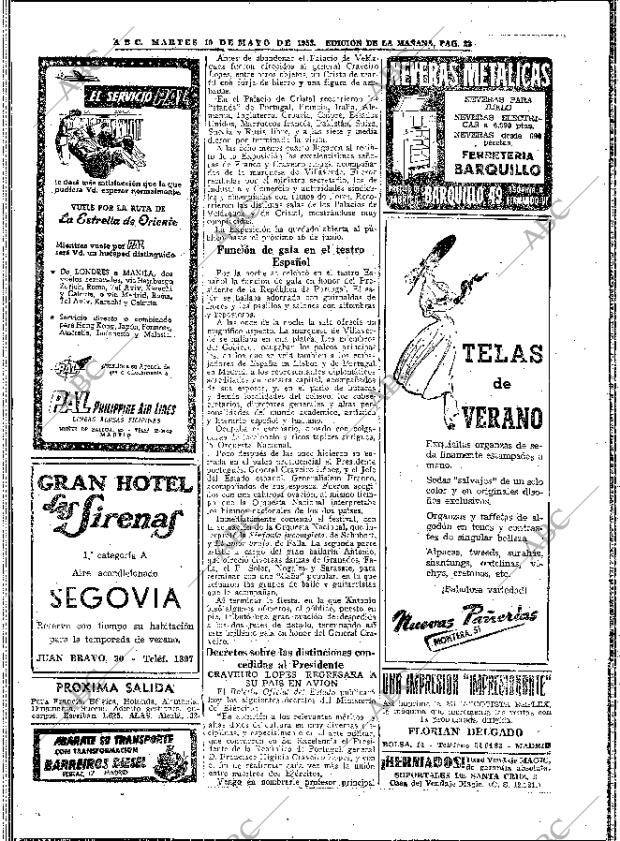 ABC MADRID 19-05-1953 página 22