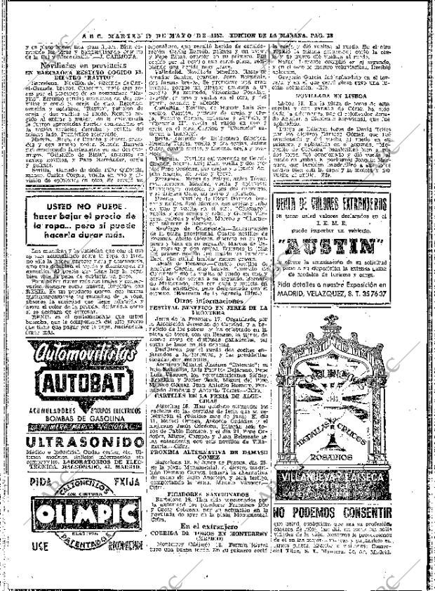 ABC MADRID 19-05-1953 página 38