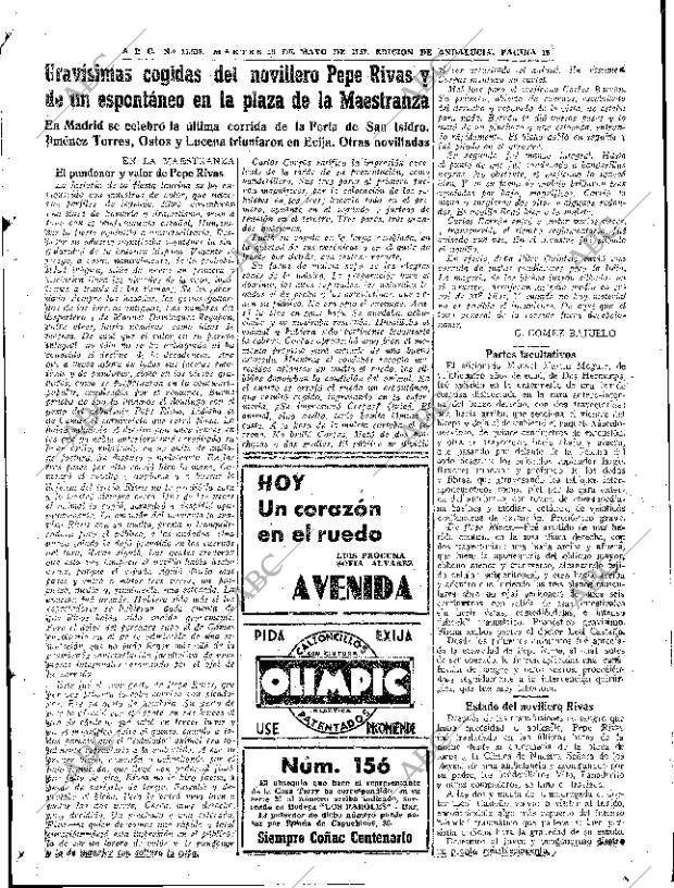 ABC SEVILLA 19-05-1953 página 19