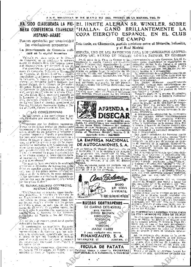 ABC MADRID 20-05-1953 página 39