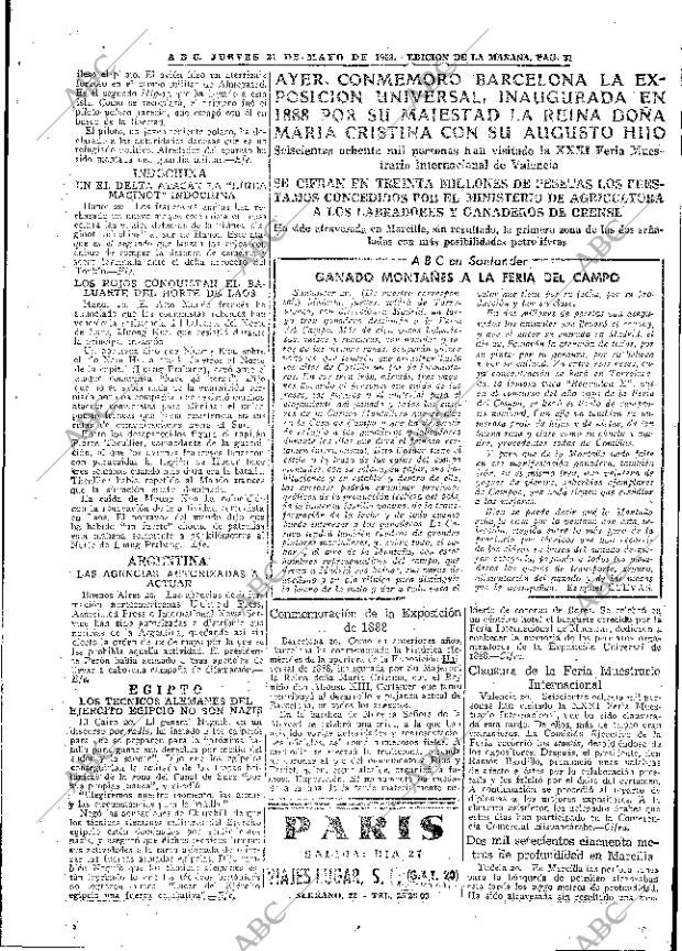 ABC MADRID 21-05-1953 página 29